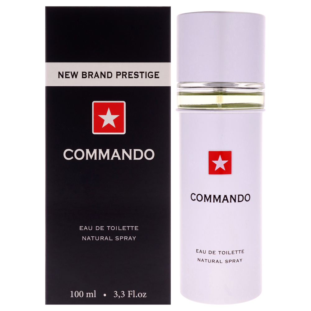 Commando by New Brand for Men - 3.3 oz EDT Spray